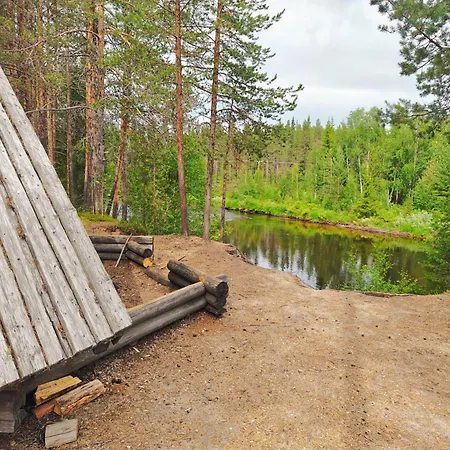 Lapland Riverside 4 Hilla , Yllaes, Tiny With Sauna, Fireplace, Terrace, Bbq, Wifi, Ski, Fishing, Pets Ok