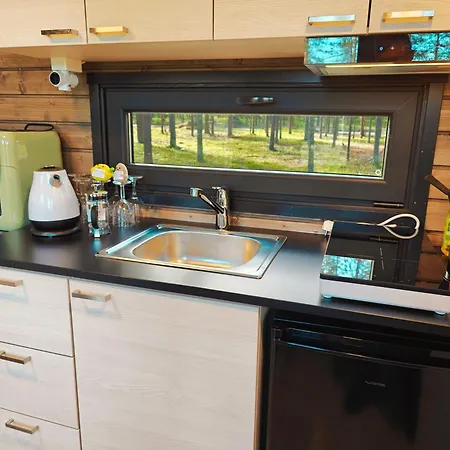 Chalet Lapland Riverside 4 Hilla , Yllaes, Tiny With Sauna, Fireplace, Terrace, Bbq, Wifi, Ski, Fishing, Pets Ok