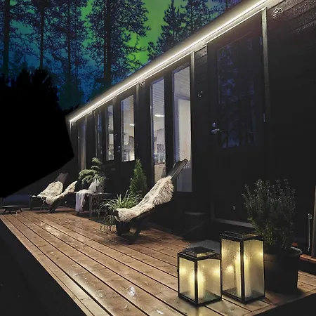 Chalet Lapland Riverside 4 Hilla , Yllaes, Tiny With Sauna, Fireplace, Terrace, Bbq, Wifi, Ski, Fishing, Pets Ok Äkäslompolo