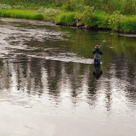 Lapland Riverside 4 Hilla , Yllaes, Tiny With Sauna, Fireplace, Terrace, Bbq, Wifi, Ski, Fishing, Pets Ok *