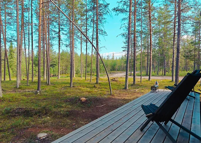 شاليه Lapland Riverside 4 Hilla , Yllaes, Tiny With Sauna, Fireplace, Terrace, Bbq, Wifi, Ski, Fishing, Pets Ok *