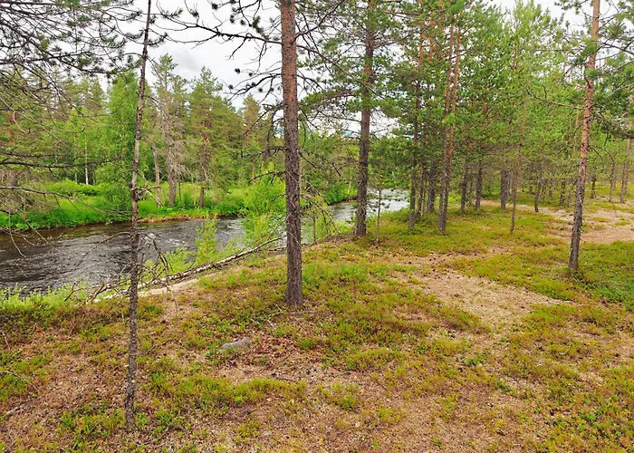 Lapland Riverside 4 Hilla , Yllaes, Tiny With Sauna, Fireplace, Terrace, Bbq, Wifi, Ski, Fishing, Pets Ok Äkäslompolo