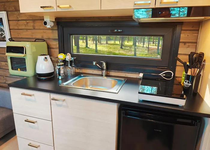 木屋 Lapland Riverside 4 Hilla , Yllaes, Tiny With Sauna, Fireplace, Terrace, Bbq, Wifi, Ski, Fishing, Pets Ok