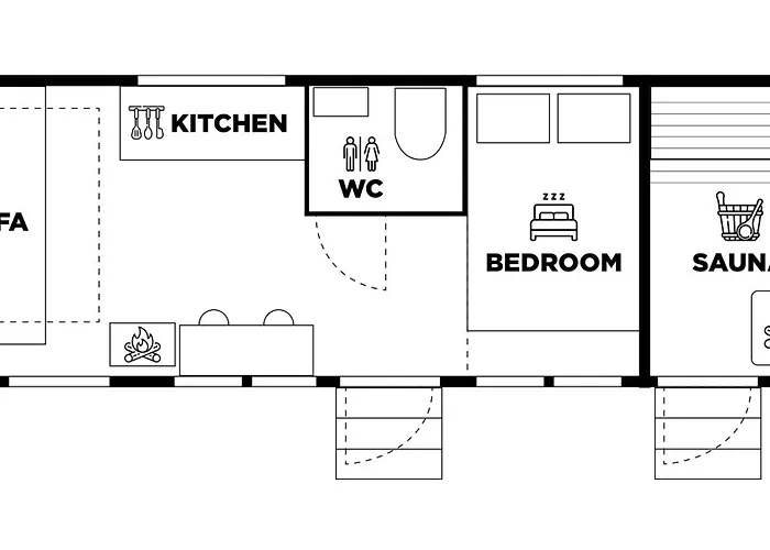 Lapland Riverside 4 Hilla , Yllaes, Tiny With Sauna, Fireplace, Terrace, Bbq, Wifi, Ski, Fishing, Pets Ok * Äkäslompolo