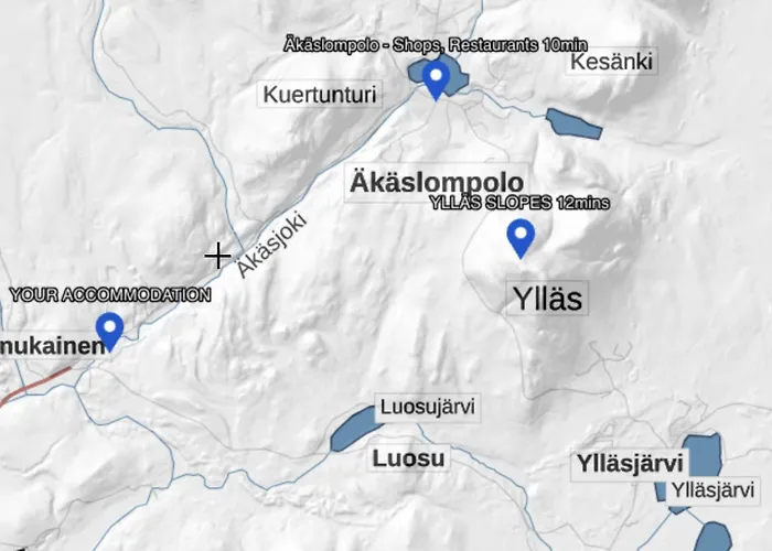 Lapland Riverside 4 Hilla , Yllaes, Tiny With Sauna, Fireplace, Terrace, Bbq, Wifi, Ski, Fishing, Pets Ok Äkäslompolo