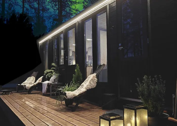 木屋 Lapland Riverside 4 Hilla , Yllaes, Tiny With Sauna, Fireplace, Terrace, Bbq, Wifi, Ski, Fishing, Pets Ok Äkäslompolo