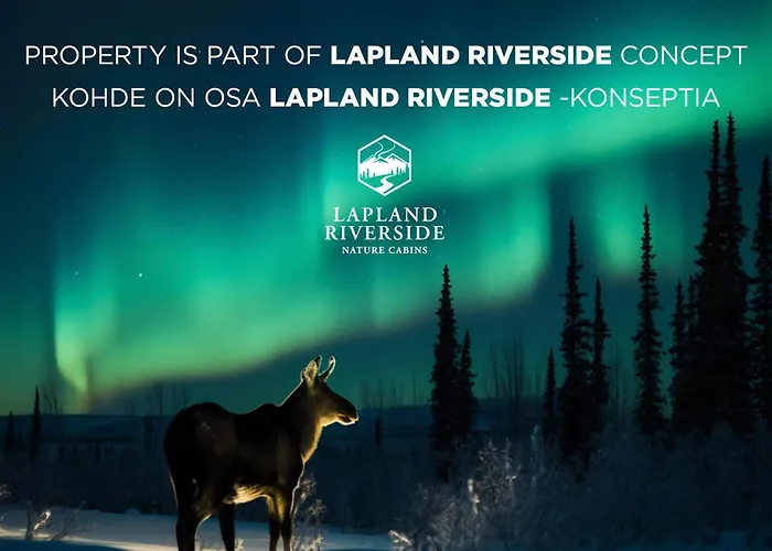 شاليه Lapland Riverside 4 Hilla , Yllaes, Tiny With Sauna, Fireplace, Terrace, Bbq, Wifi, Ski, Fishing, Pets Ok Äkäslompolo